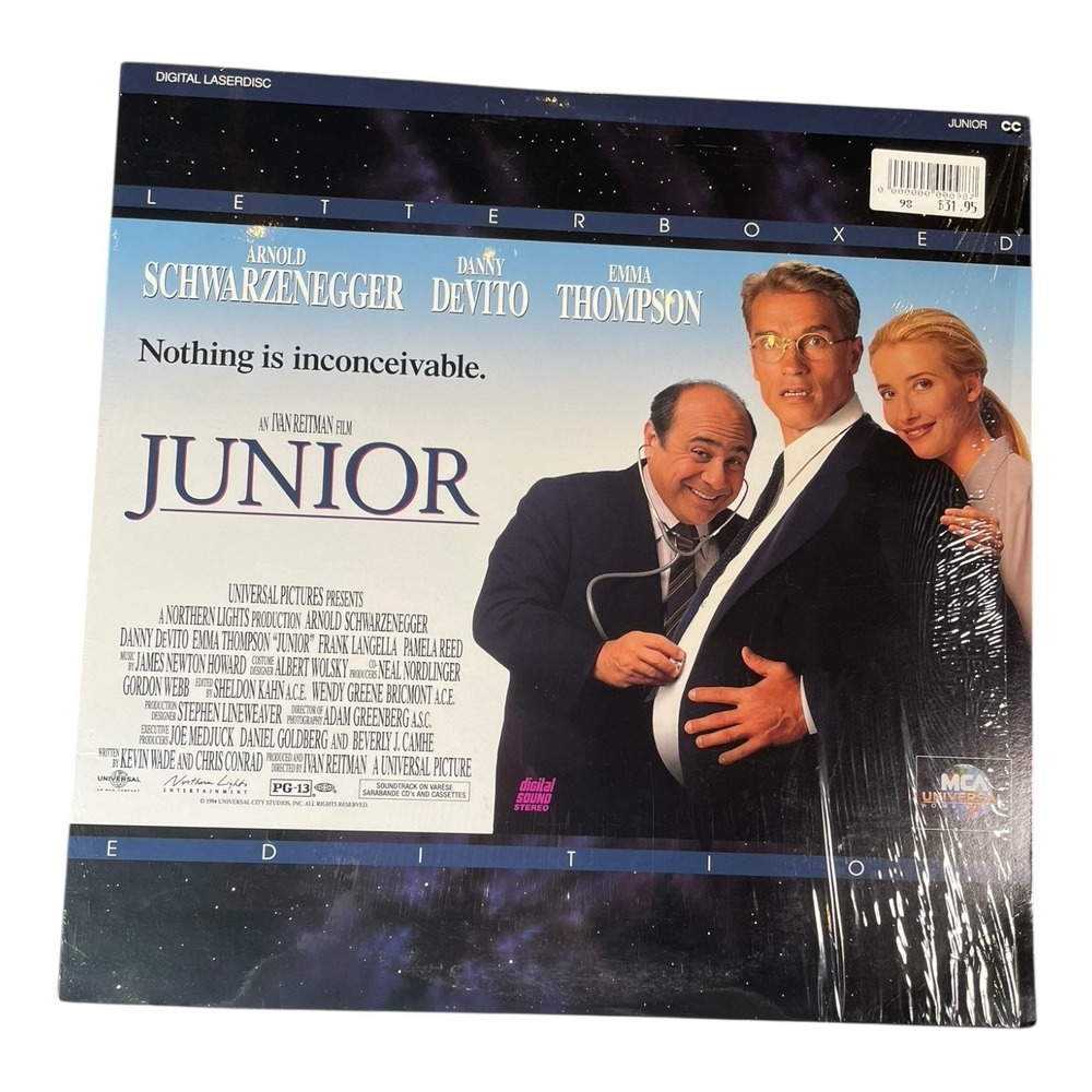Junior Nothing Is Inconceivable Laserdisc Movie